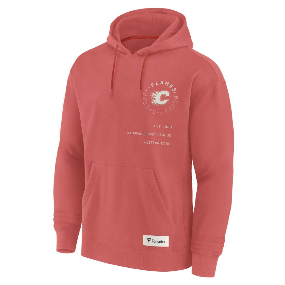 NHL Calgary Flames Fanatics Future Ground Info Pullover Hoodie