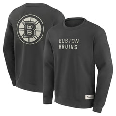 NHL Boston Bruins Fanatics Elements Future Ground Lettering Pullover Sweatshirt
