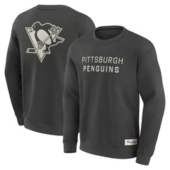 NHL Pittsburgh Penguins Fanatics Elements Future Ground Lettering Pullover Sweatshirt