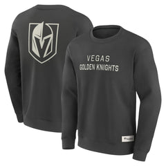 NHL Vegas Golden Knights Fanatics Elements Future Ground Lettering Pullover Sweatshirt