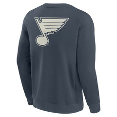 NHL St. Louis Blues Fanatics Elements Future Ground Lettering Pullover Sweatshirt