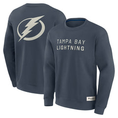 NHL Tampa Bay Lightning Fanatics Elements Future Ground Lettering Pullover Sweatshirt