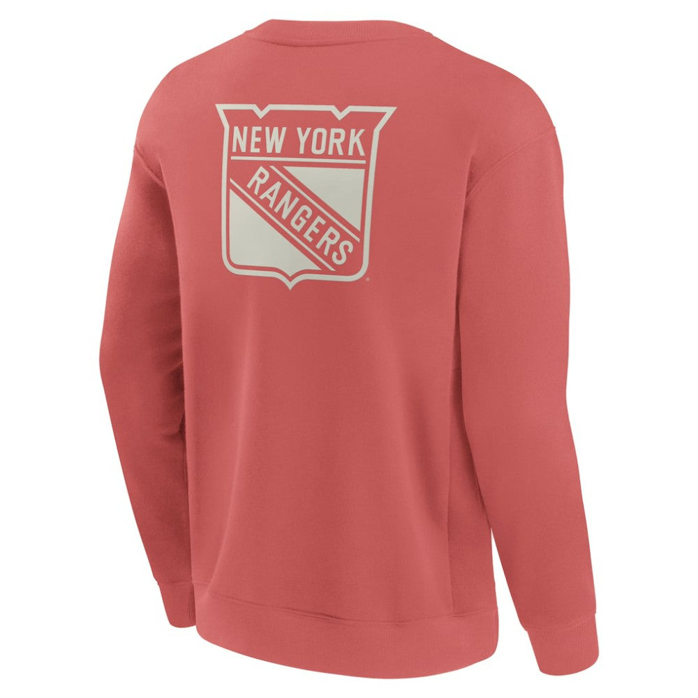NHL New York Rangers Fanatics Elements Future Ground Lettering Pullover Sweatshirt