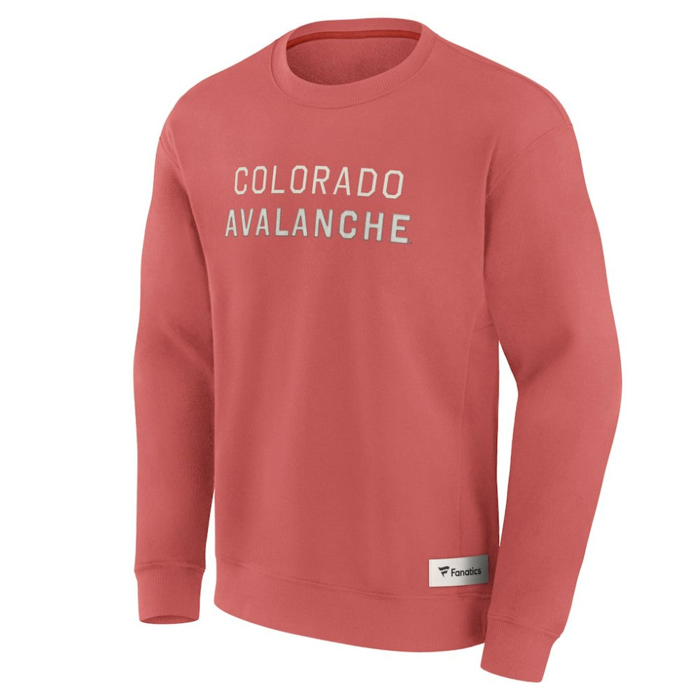 NHL Colorado Avalanche Fanatics Elements Future Ground Lettering Pullover Sweatshirt