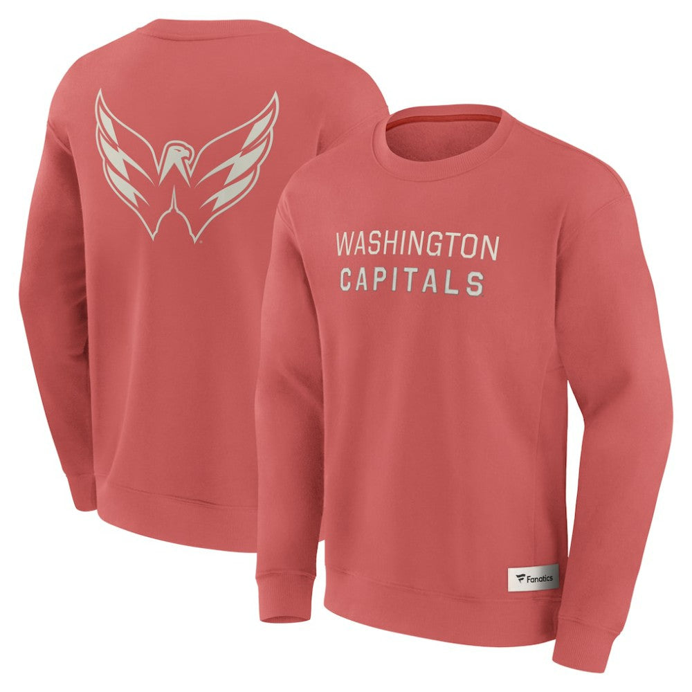 NHL Washington Capitals Fanatics Elements Future Ground Lettering Pullover Sweatshirt