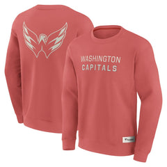 NHL Washington Capitals Fanatics Elements Future Ground Lettering Pullover Sweatshirt