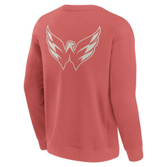 NHL Washington Capitals Fanatics Elements Future Ground Lettering Pullover Sweatshirt