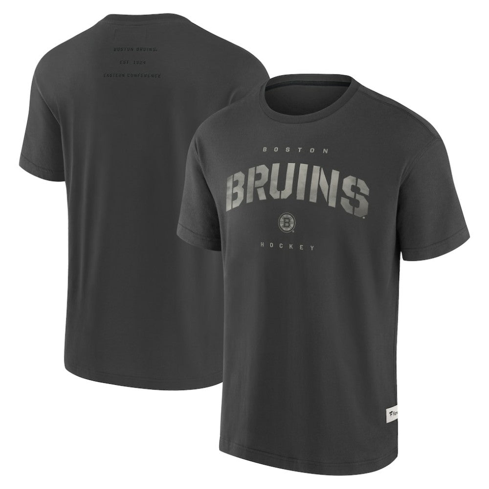 NHL Boston Bruins Fanatics Elements Weathered Tonal Future Ground T-Shirt