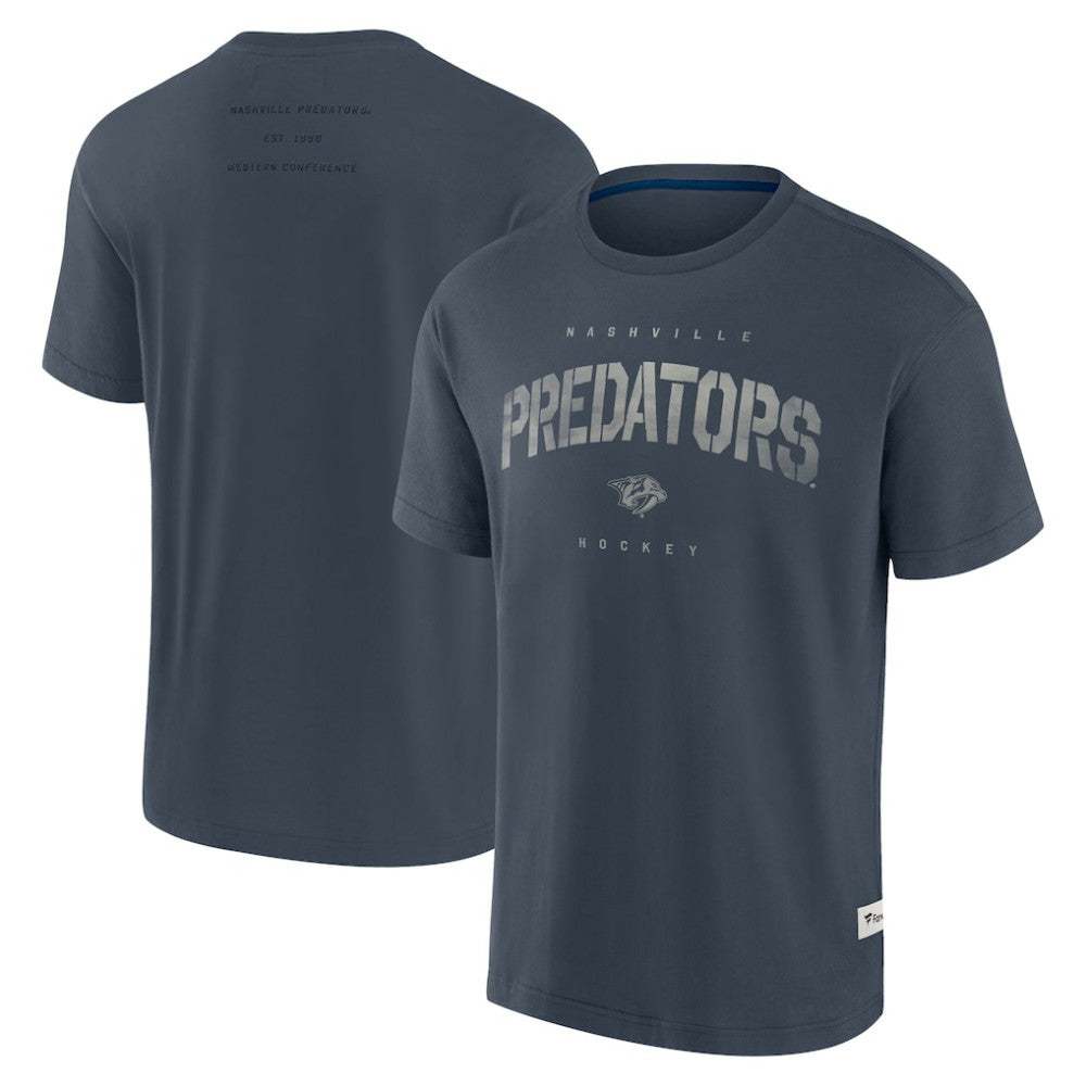 NHL Nashville Predators Fanatics Elements Weathered Tonal Future Ground T-Shirt