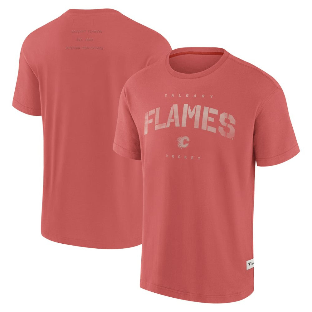 NHL Calgary Flames Fanatics Elements Weathered Tonal Future Ground T-Shirt