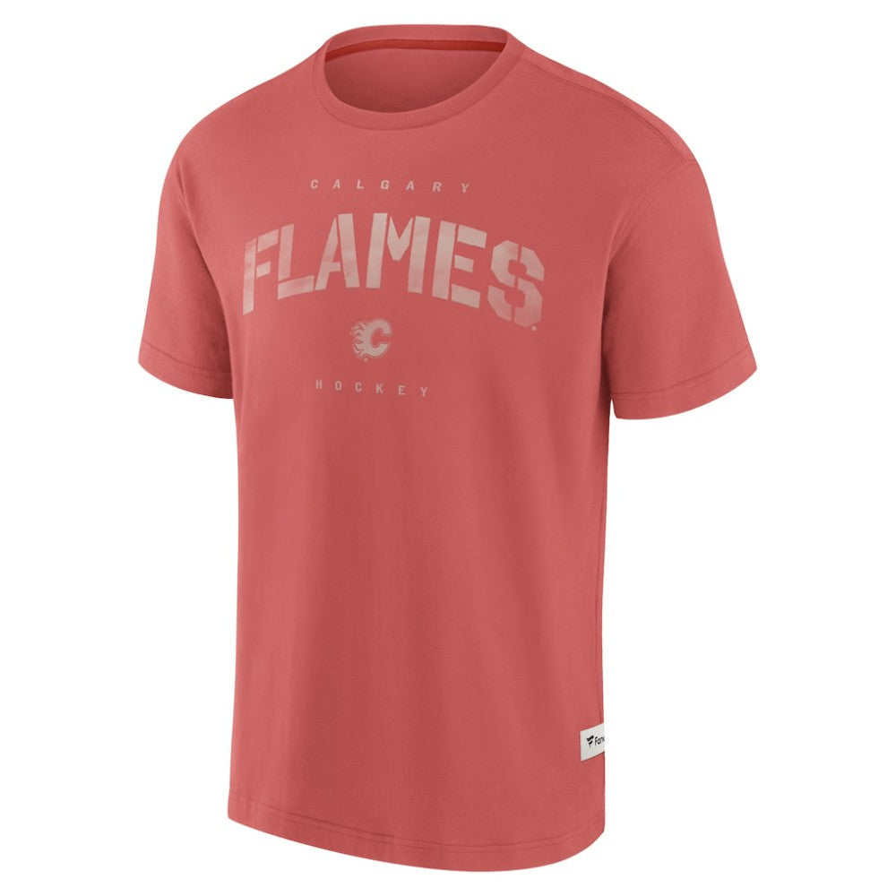 NHL Calgary Flames Fanatics Elements Weathered Tonal Future Ground T-Shirt