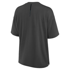NHL Pittsburgh Penguins Fanatics Women's Oversized Elements Raw Edge Future Ground T-Shirt