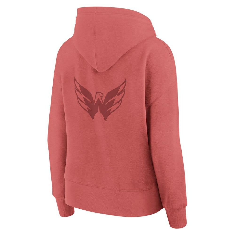 NHL Washington Capitals Fanatics Women's Elements Future Ground Subtle Tonal Pullover Hoodie