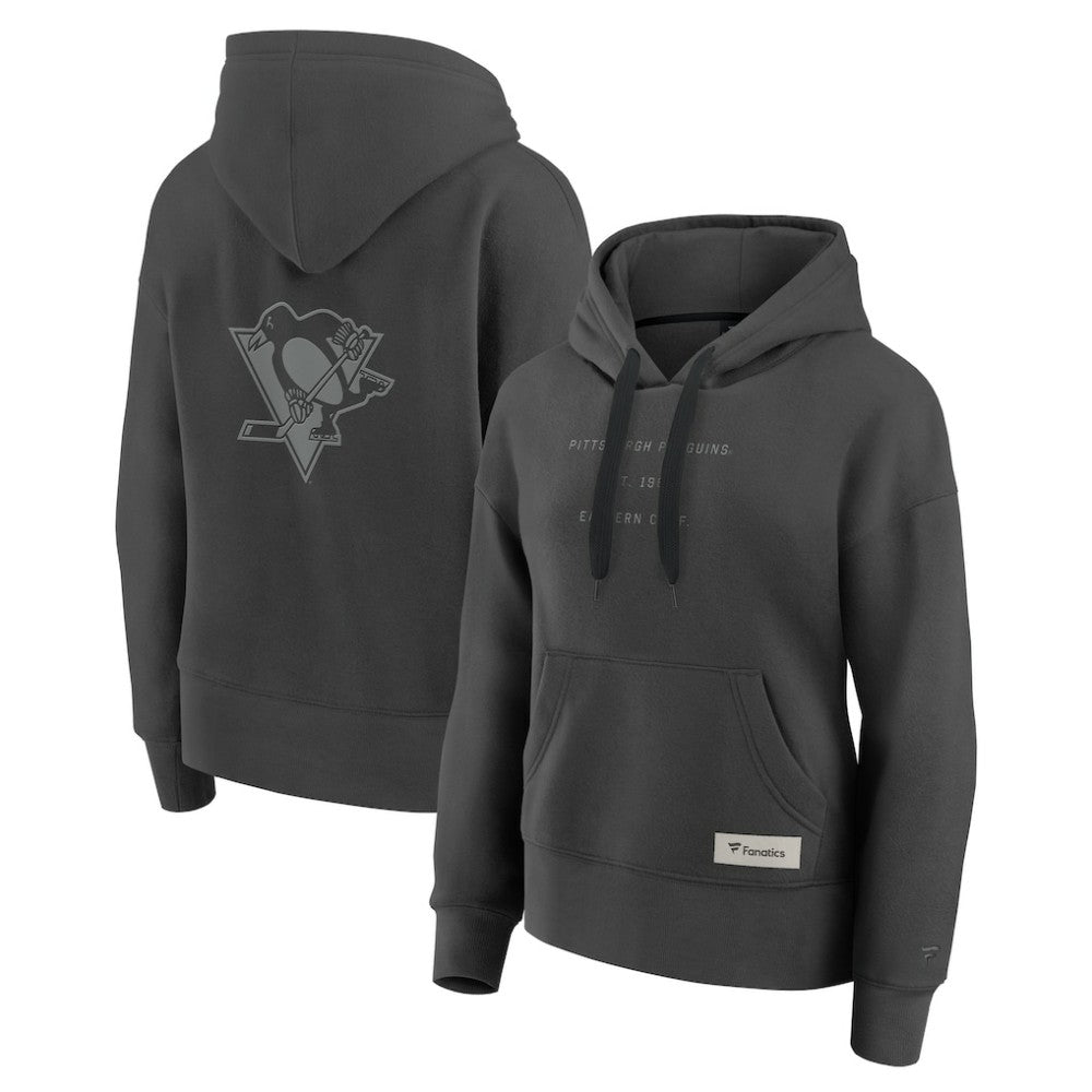 NHL Pittsburgh Penguins Fanatics Women's Elements Future Ground Subtle Tonal Pullover Hoodie