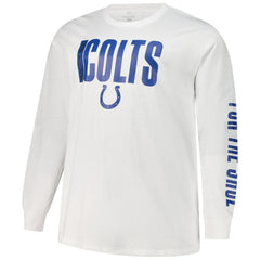 Big & Tall Vision Long Sleeve T-Shirt - Indianapolis Colts T-shirts