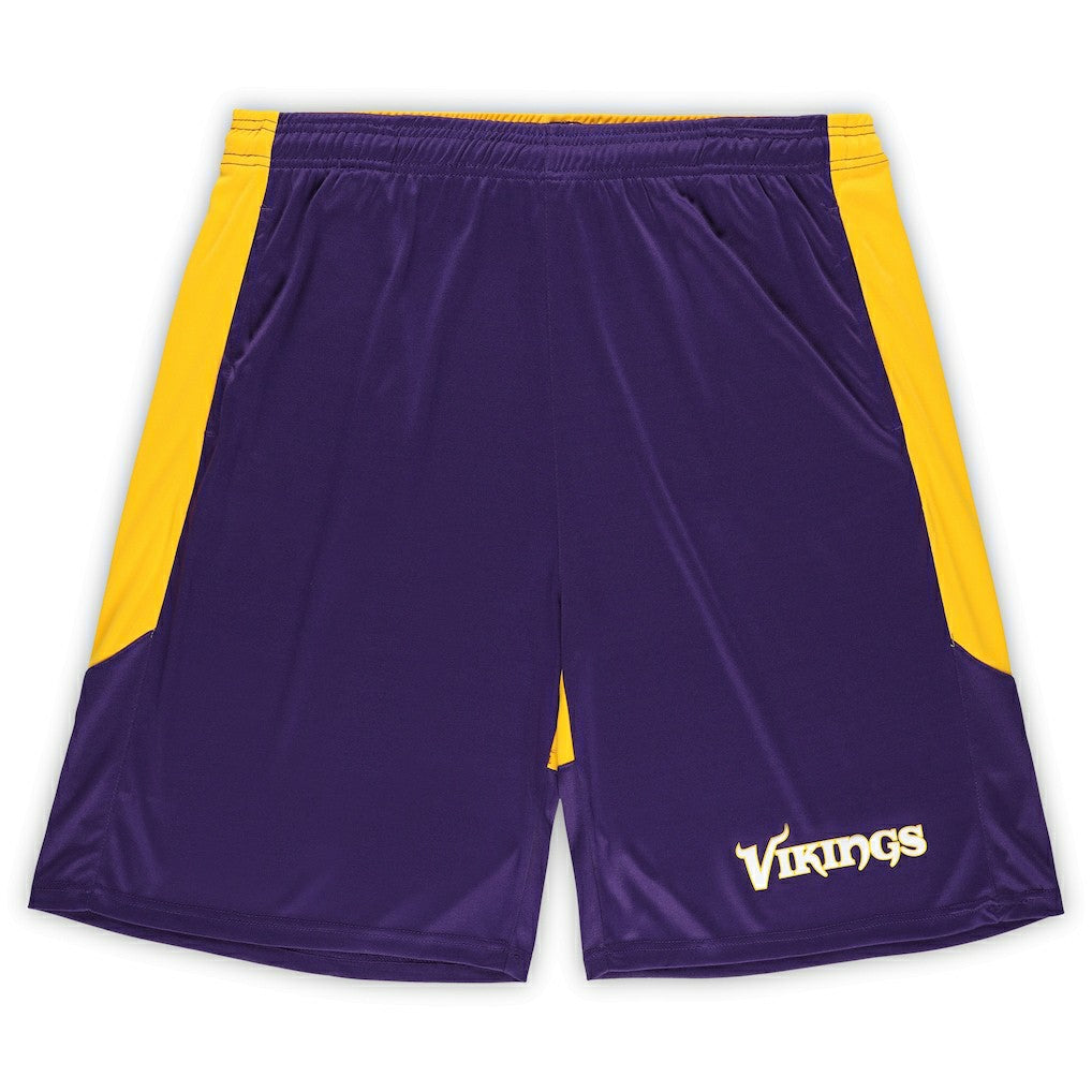 Big & Tall Launch Shorts - Minnesota Vikings Shorts