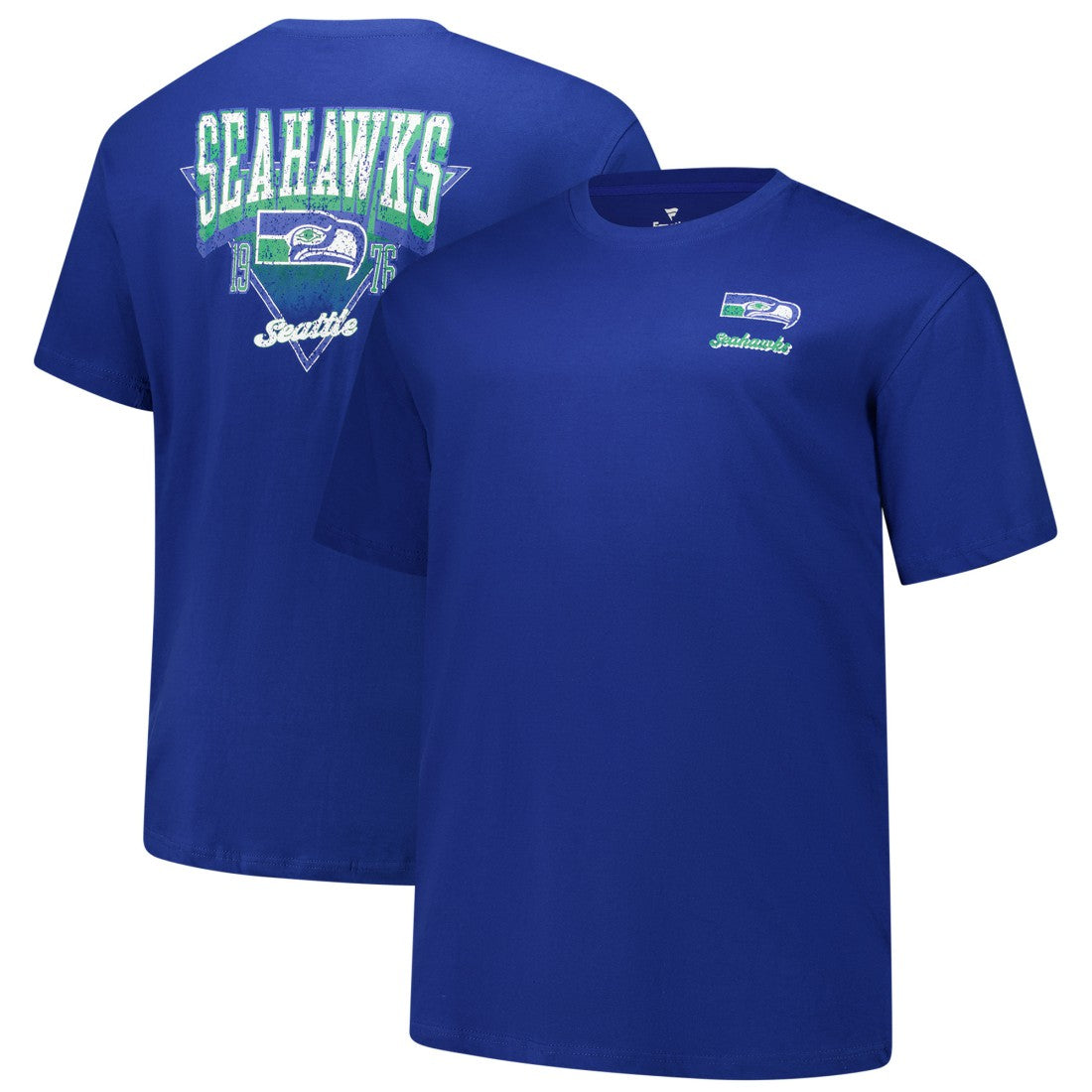 Big & Tall Throwback Logo T-Shirt - Seattle Seahawks T-shirts