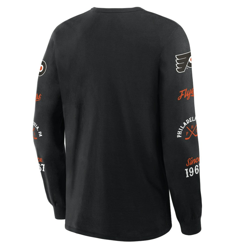 NHL Philadelphia Flyers Fanatics Boxed In Legacy Long Sleeve T-Shirt