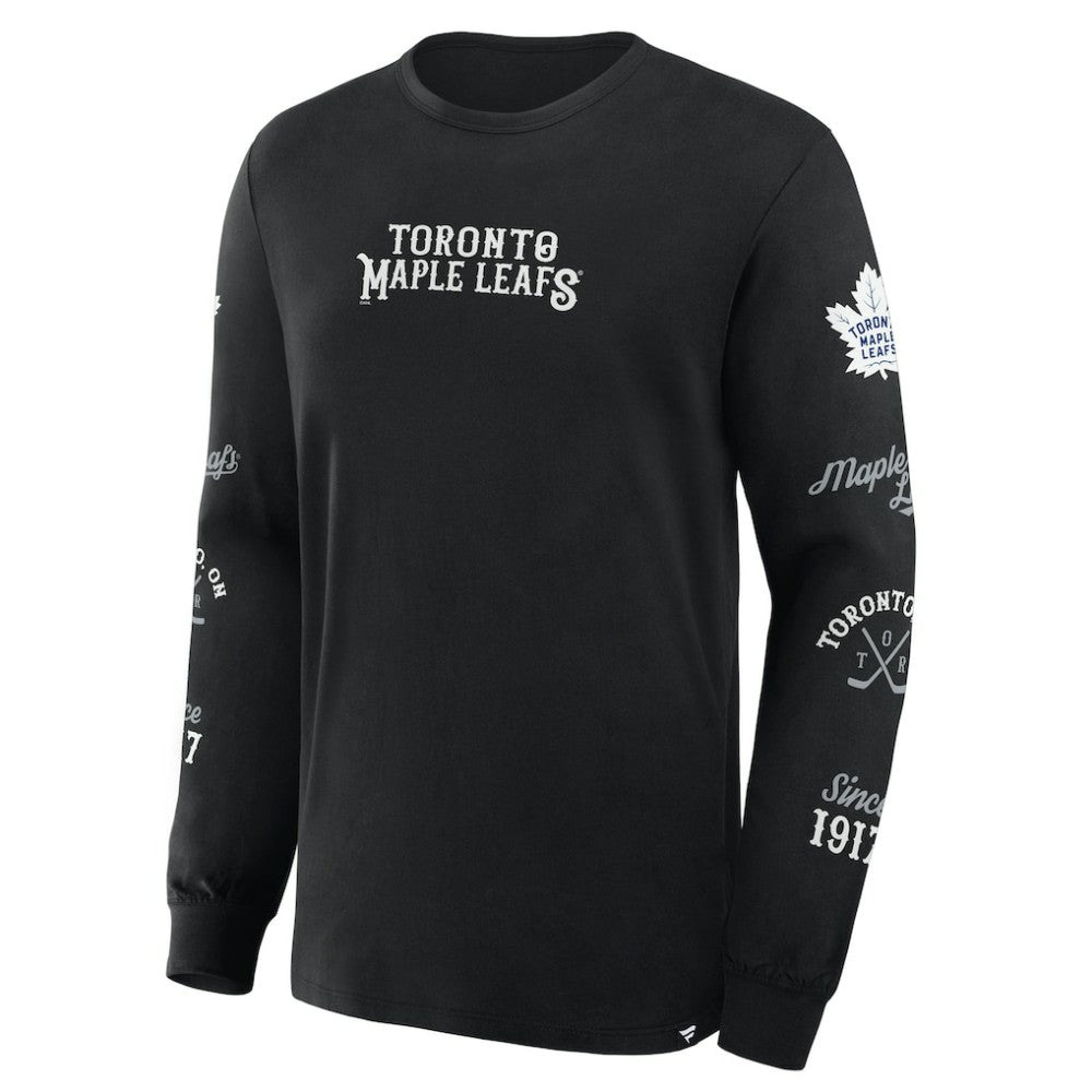 NHL Toronto Maple Leafs Fanatics Boxed In Legacy Long Sleeve T-Shirt