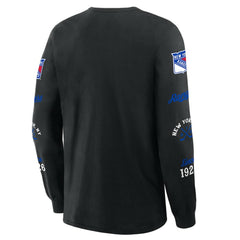NHL New York Rangers Fanatics Boxed In Legacy Long Sleeve T-Shirt