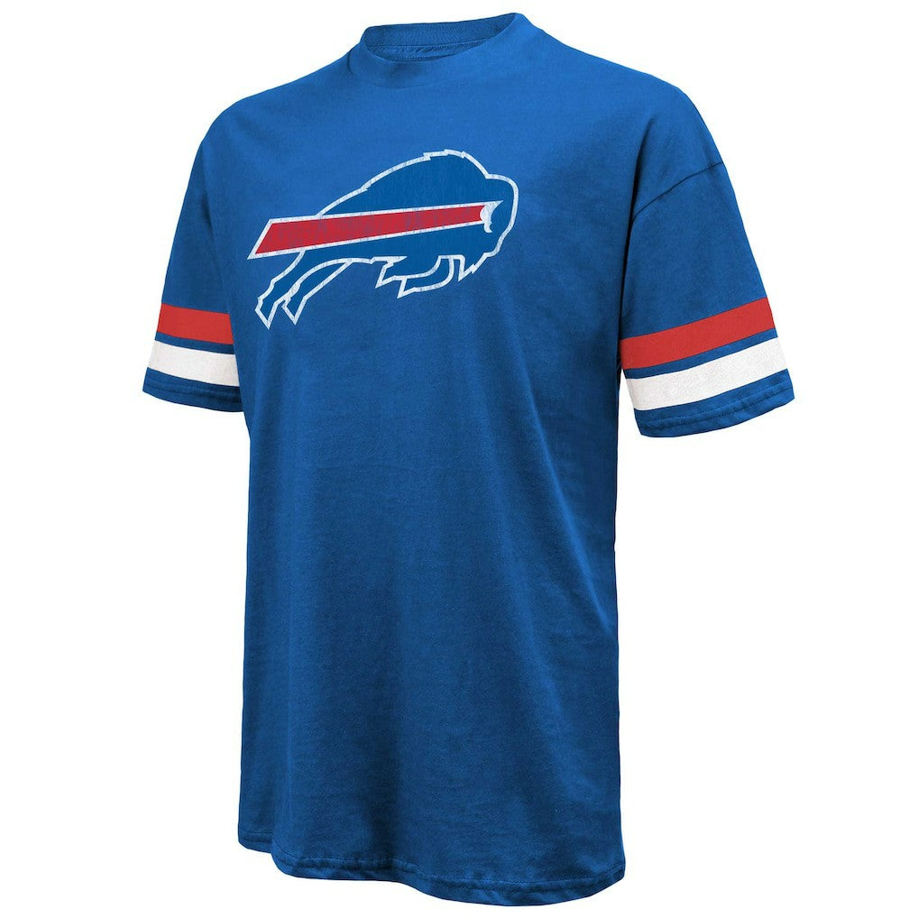 Keon Coleman  Majestic Threads Name & Number Oversized Fit T-Shirt - Buffalo Bills T-shirts