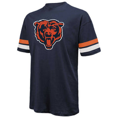 Caleb Williams  Majestic Threads Name & Number Oversize Fit T-Shirt - Chicago Bears T-shirts