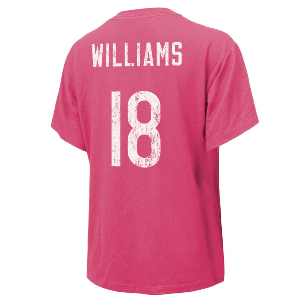 Caleb Williams  Majestic Threads Women's Name & Number T-Shirt - Chicago Bears T-shirts