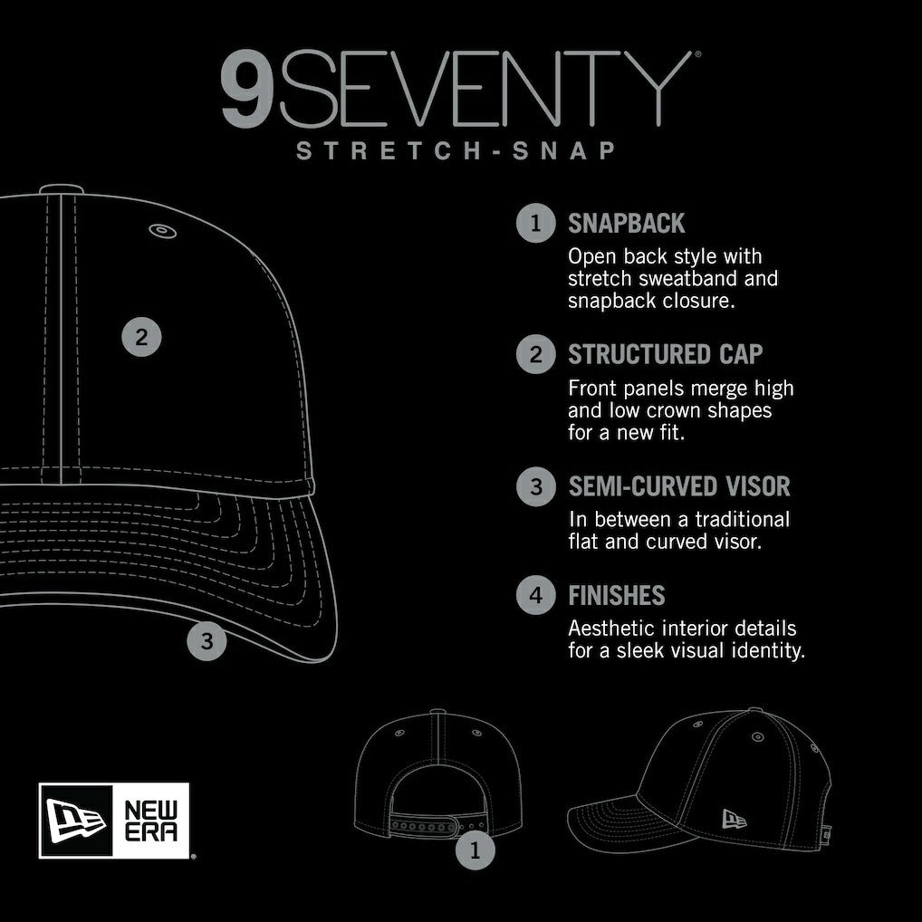 2025 Pro Bowl 9SEVENTY Stretch-Snap Hat - Cincinnati Bengals Hats