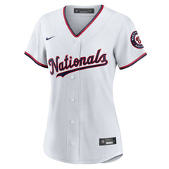 White CJ Abrams Washington Nationals Nike Women's Home Replica Player Jersey