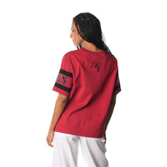 The Wild Collective Women's Drop Shoulder T-Shirt - Tampa Bay Buccaneers T-shirts