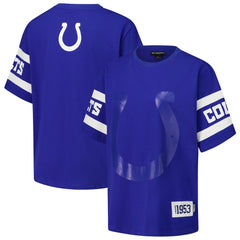 The Wild Collective Women's Drop Shoulder T-Shirt - Indianapolis Colts T-shirts