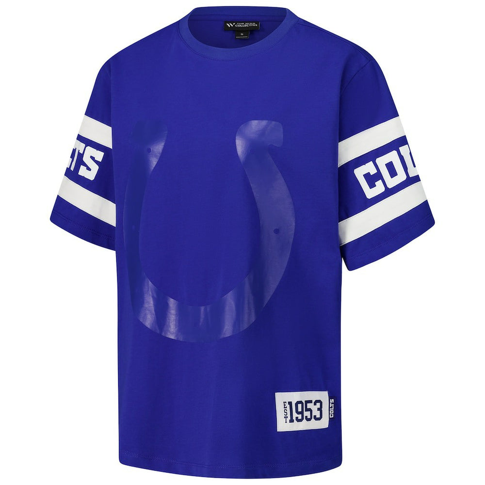 The Wild Collective Women's Drop Shoulder T-Shirt - Indianapolis Colts T-shirts