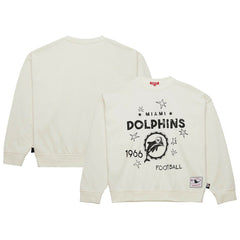Women's Throwback Logo 3.0 Pullover Sweatshirt - Miami Dolphins Pullover