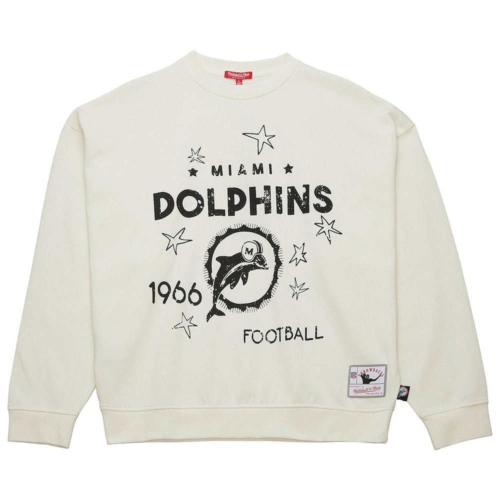 Women's Throwback Logo 3.0 Pullover Sweatshirt - Miami Dolphins Pullover