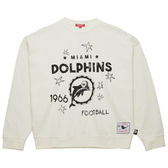 Women's Throwback Logo 3.0 Pullover Sweatshirt - Miami Dolphins Pullover
