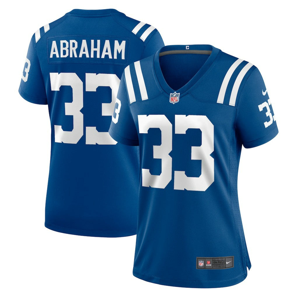 Micah Abraham  Women's Game Jersey - Indianapolis Colts Jerseys