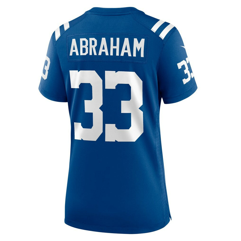 Micah Abraham  Women's Game Jersey - Indianapolis Colts Jerseys