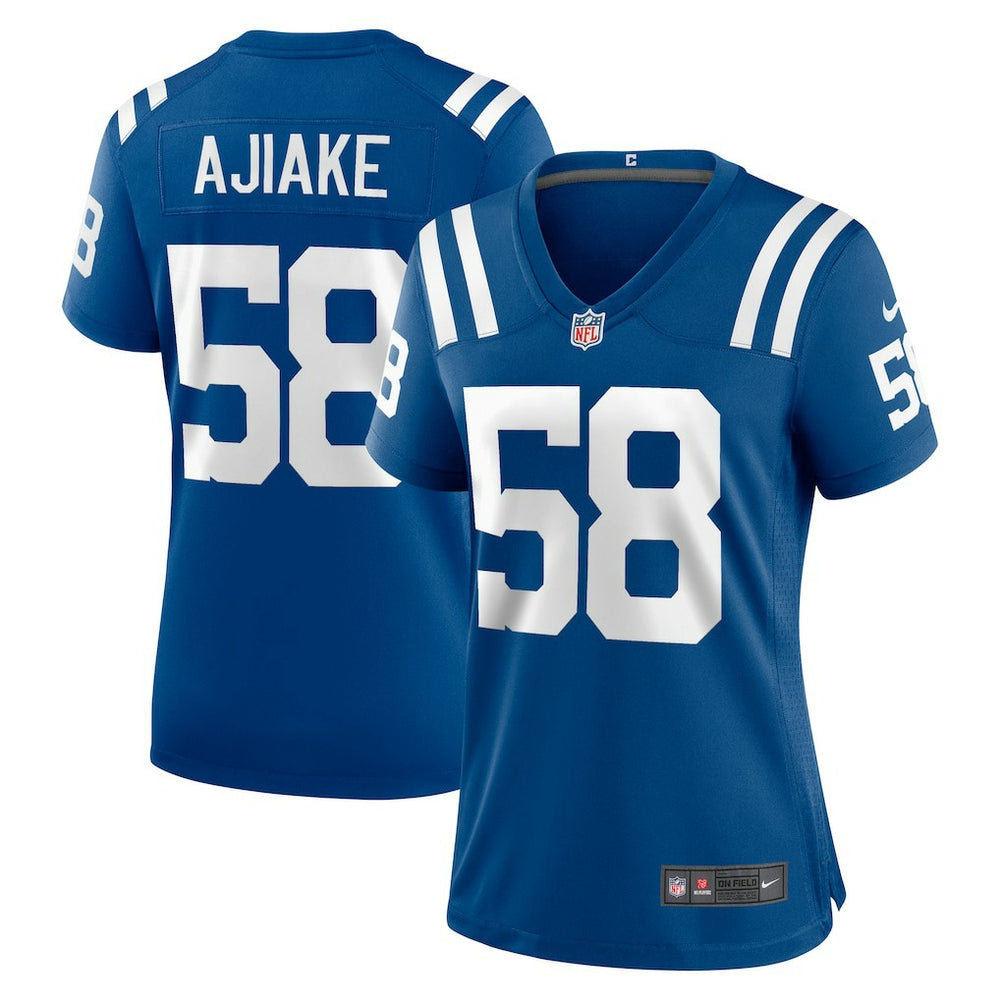 Austin Ajiake  Women's Game Jersey - Indianapolis Colts Jerseys