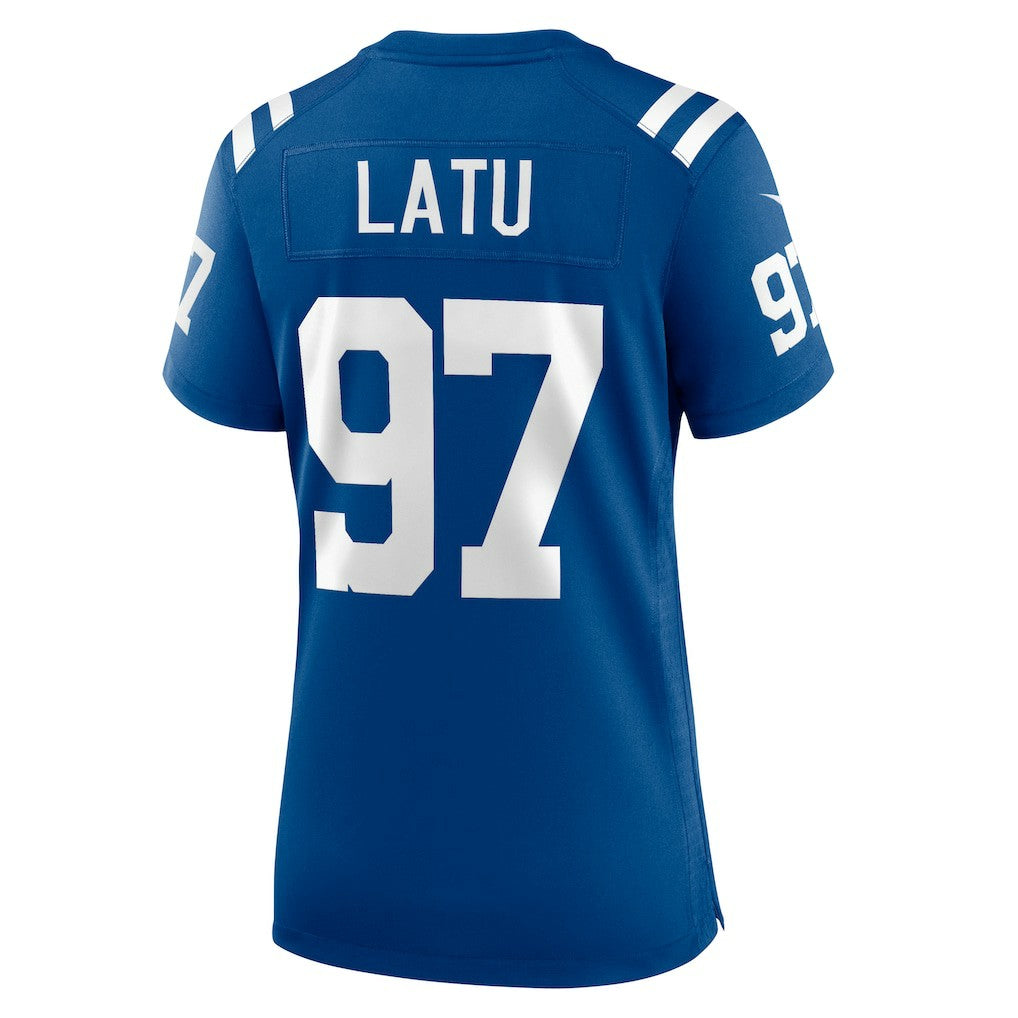 Laiatu Latu  Women's Game Jersey - Indianapolis Colts Jerseys