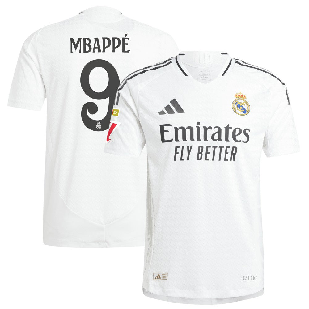 Kylian Mbappé Real Madrid 2024/25 Home Player Jersey