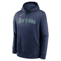 Navy Julio Rodríguez Seattle Mariners Nike Player Name & Number Club Fleece Pullover Hoodie