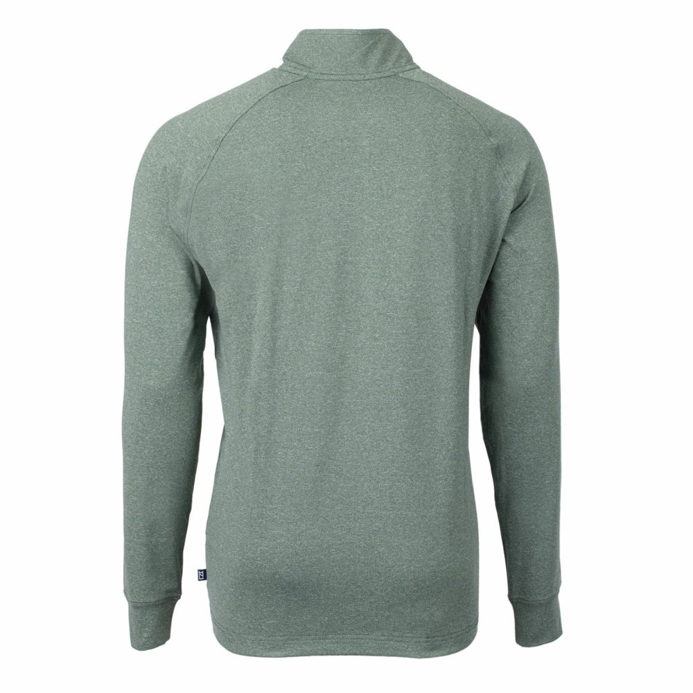 Cutter & Buck Primary Logo Adapt Eco Knit Quarter-Zip Top - New York Jets Tops