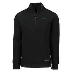 Cutter & Buck Primary Logo Roam Eco Recycled Quarter-Zip Pullover Top - New York Jets Pullover