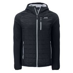 Cutter & Buck Monochromatic Logo Rainier PrimaLoft Eco Full-Zip Hybrid Jacket - New York Jets Jackets