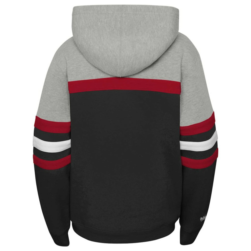 NHL Detroit Red Wings Mitchell & Ness Youth Head Coach Pullover Hoodie