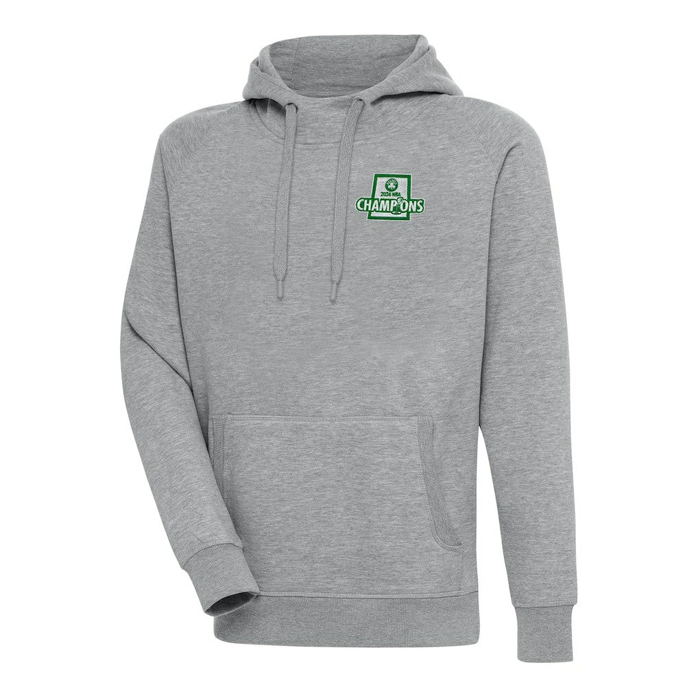 Boston Celtics Antigua 2024 NBA Finals Champions Victory Raglan Pullover Hoodie