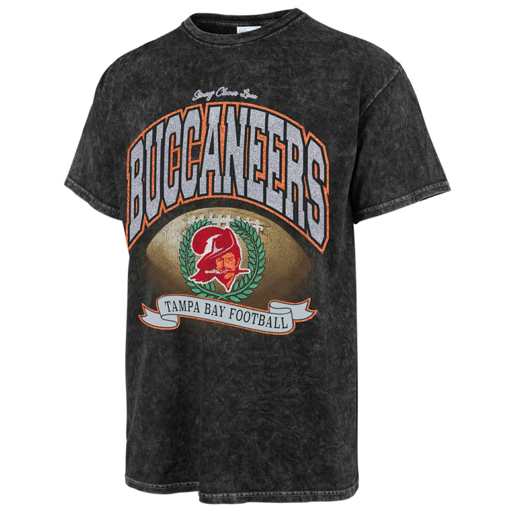 Stoney Clover Lane x '47 Women's Glitter Rocker Retro Tubular T-Shirt - Tampa Bay Buccaneers T-shirts