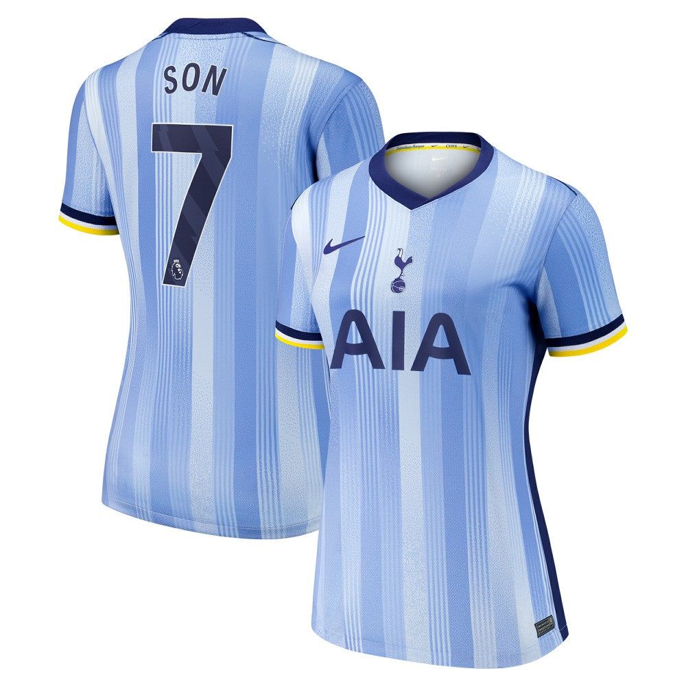 Son Heung-Min Tottenham Hotspur Women's 2024/25 Away Replica Player Jersey