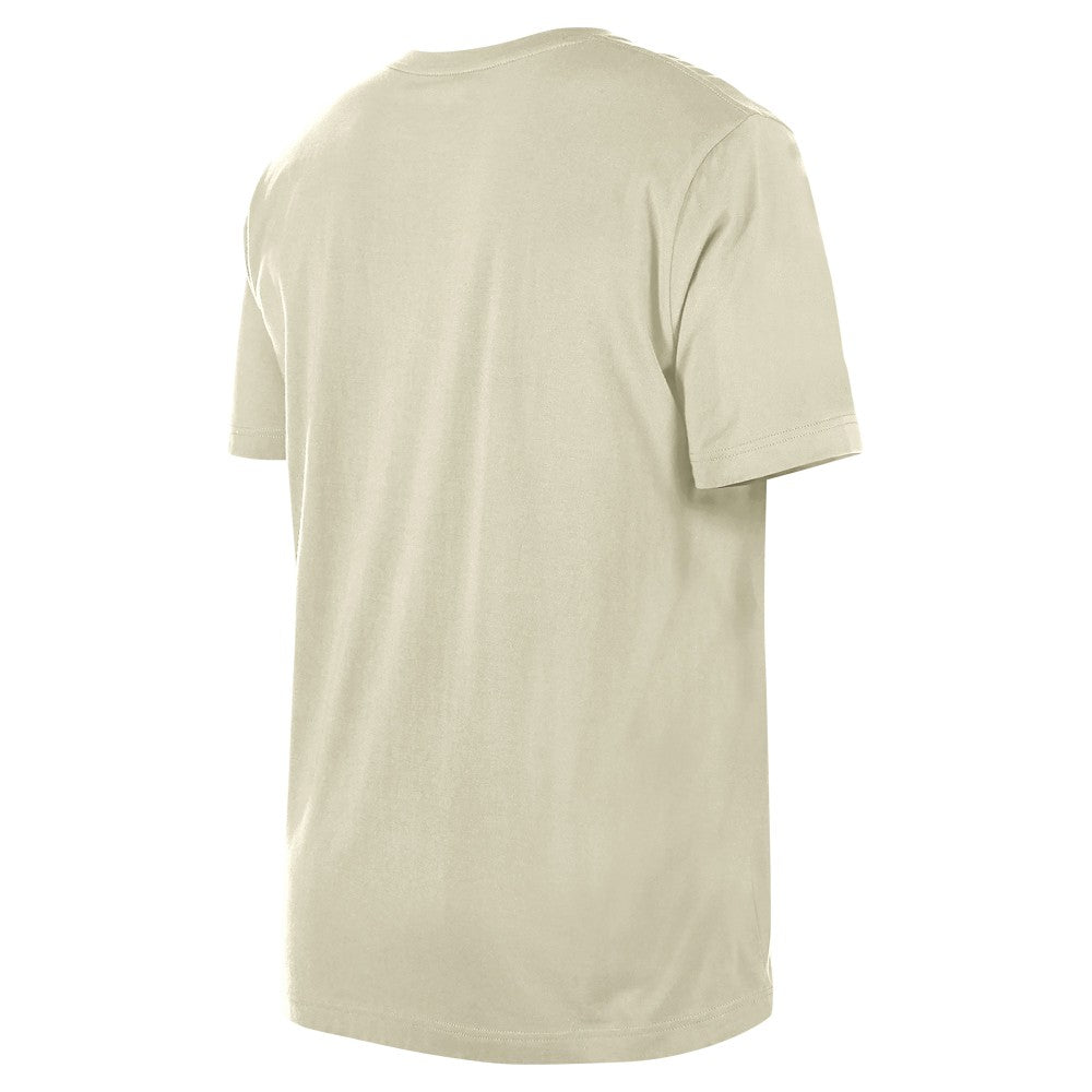 Cream Cincinnati Reds New Era Americana Flag Fill T-Shirt