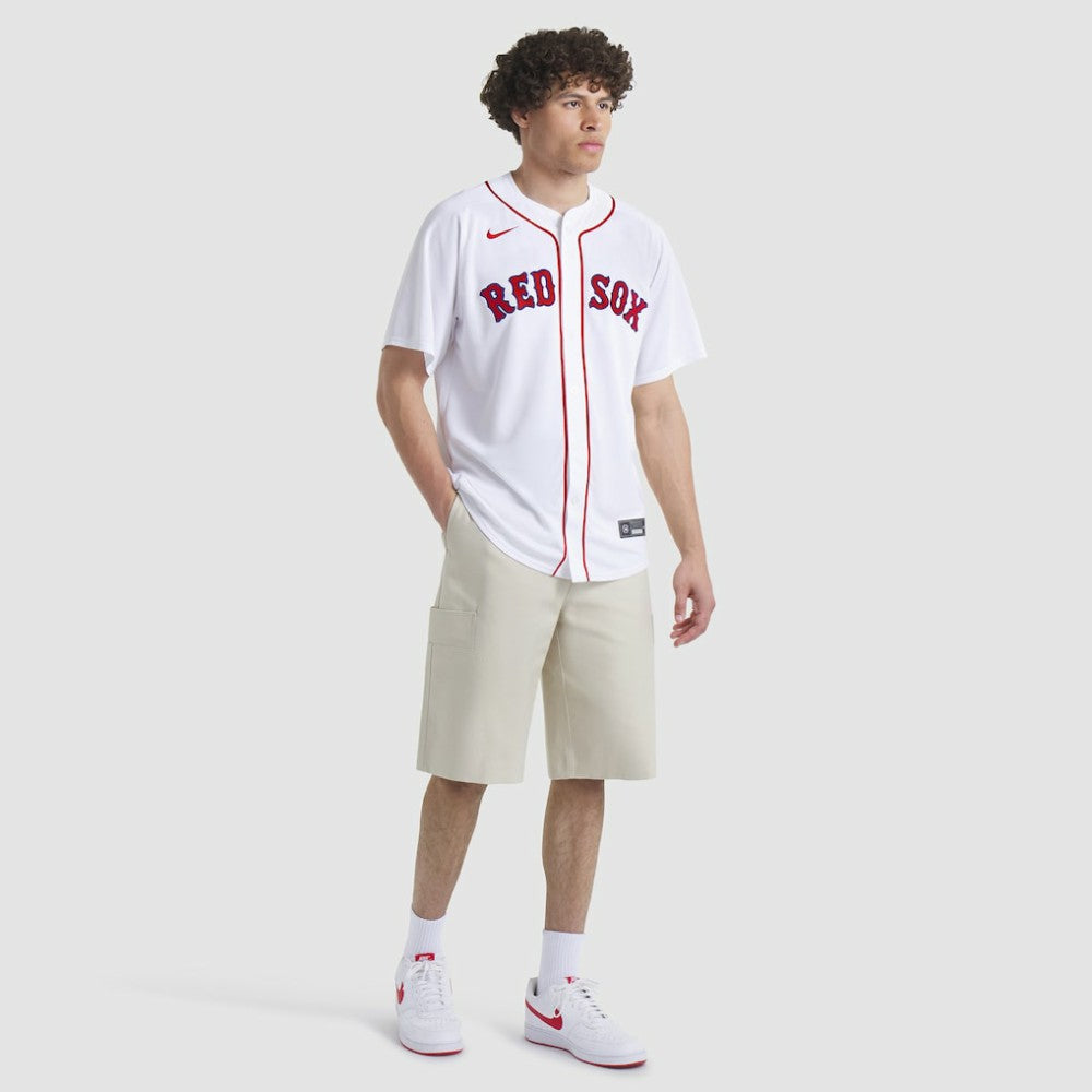 White Boston Red Sox Nike Home Limited Jersey